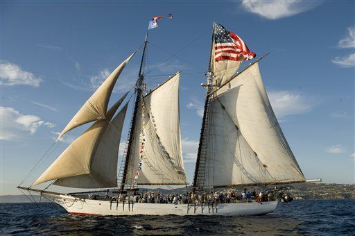 Buckshot Wrecks Tall Ships' Battle Reenactment
