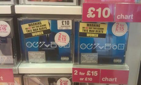 'Abuse' Alerts Slapped on Chris Brown CDs
