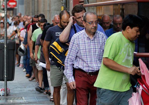 Eurozone Unemployment Hits Record 11.4%