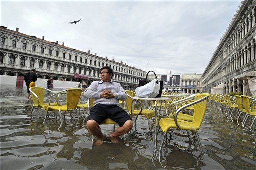 Venice Sees Major Flooding