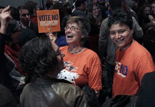 Maine Votes for Gay Marriage