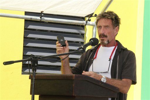 Part of McAfee's Disguise: Tampon