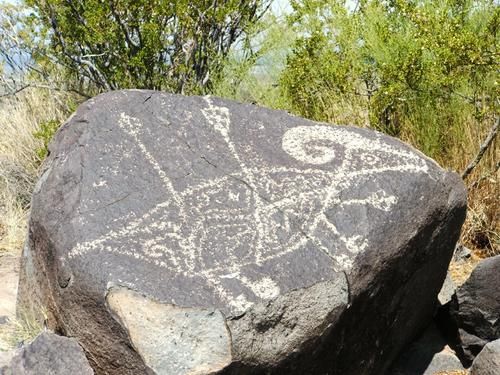 Vandals Cut Ancient Art From California Cliffs