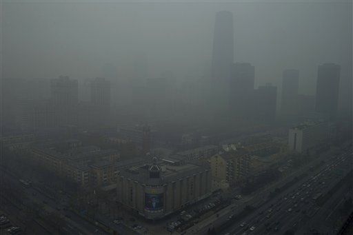Beijing's Air Quality: On Scale of 500, 755