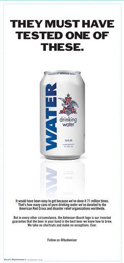 Anheuser-Busch Mocks Alcohol Content Claims