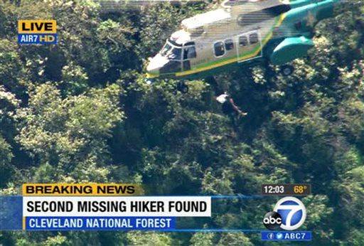 2nd Missing Hiker Found Alive