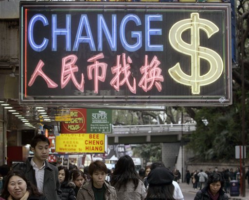 Skyrocketing Yuan Hits Benchmark