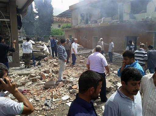 Dozens Dead as Blasts Rock Turkish Town Near Syria
