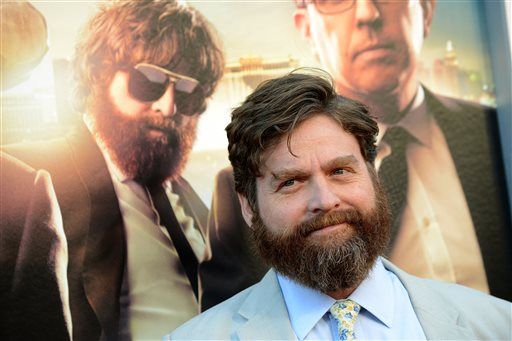 Galifianakis Too Scared to Attend Press Conference