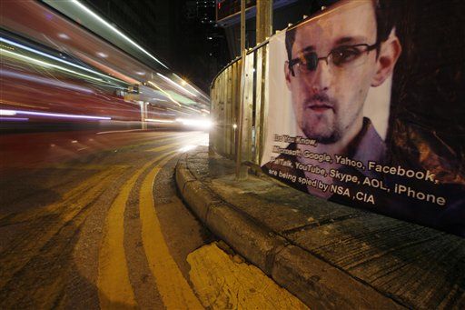 Where's Snowden? Still Lying Low