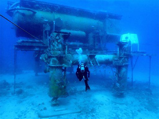 Cousteau Grandson Spending October Underwater