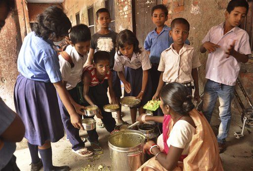 8 Kids Dead, 80 Sick From School Lunch in India