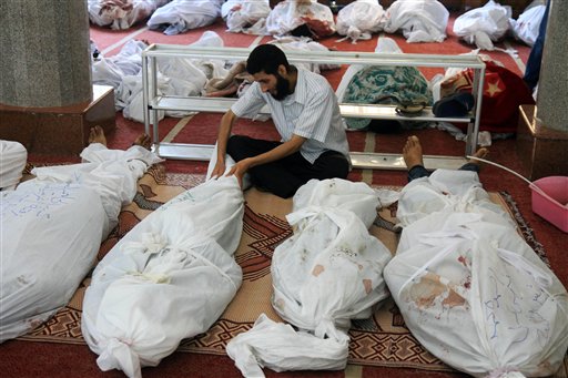 Egypt Death Toll Hits 638