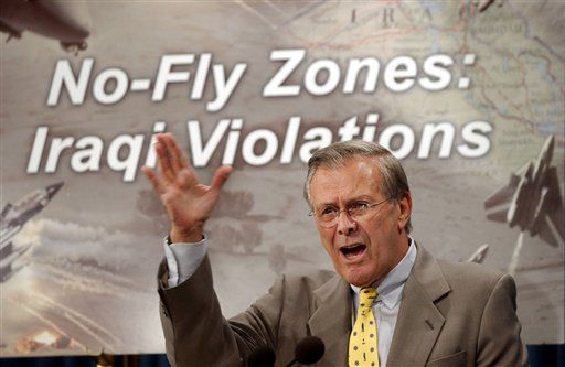 Rumsfeld: Obama Is Rushing to War