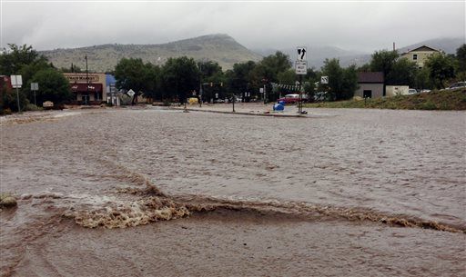 Boulder Drenched by 'Proverbial 100-Year Flood'