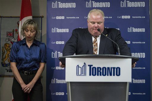 Toronto's Rob Ford Finds Vulgar New Low, Apologizes