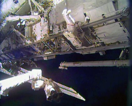Astronauts Begin Space Station Repairs