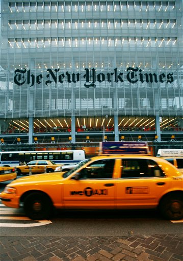 Bloomberg Won't Buy NY Times