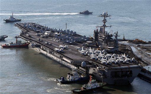 What Budget? White House Saves Aircraft Carrier