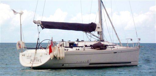 US Finds Missing Yacht; 4 Aboard Still Missing