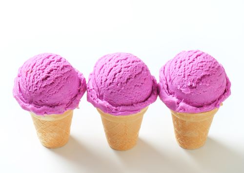 New Ice Cream Changes Colors When Licked
