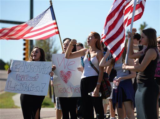 More Denver Students Walk Out in History Protest