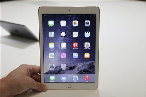 Apple Unveils Thinner iPad Air 2