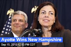 Ayotte Wins New Hampshire