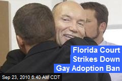 Florida Court Strikes Down Gay Adoption Ban