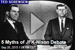 5 Myths of JFK-Nixon Debate