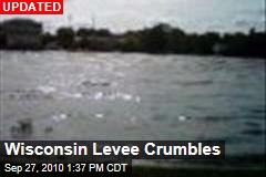 Wisconsin Levee Crumbles
