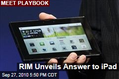 RIM Unveils Answer to iPad