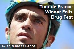 Tour de France Winner Fails Drug Test