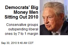 Democrats' Big Money Men Sitting Out 2010