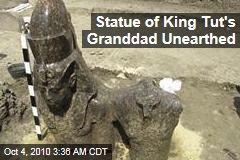 Statue of King Tut's Granddad Unearthed