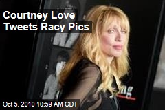 Courtney Love Tweets Racy Pics
