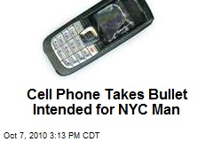 Cell Phone Takes Bullet Intended for NYC Man