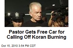 Pastor Gets Free Car for Calling Off Koran Burning