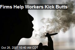 Firms Help Workers Kick Butts