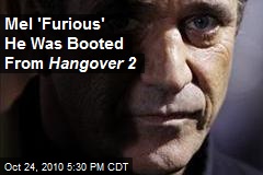 Mel 'Furious' He Was Booted From Hangover 2