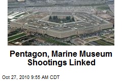 Pentagon, Marine Museum Shootings Linked