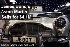 James Bond's Aston Martin Sells for $4.1M