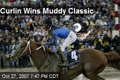 Curlin Wins Muddy Classic