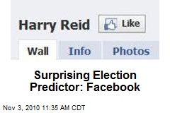 Surprising Election Predictor: Facebook