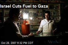 Israel Cuts Fuel to Gaza