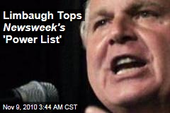 Limbaugh Tops Big Bucks 'Power List'