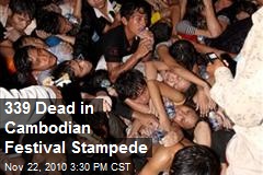 180 deaths in Cambodian stampede