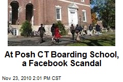 At Posh CT Boarding School, a Facebook Scandal