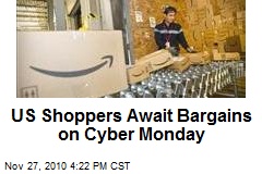 US Shoppers Await Bargains on Cyber Monday