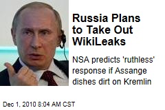 Russia Plans to Take Out WikiLeaks